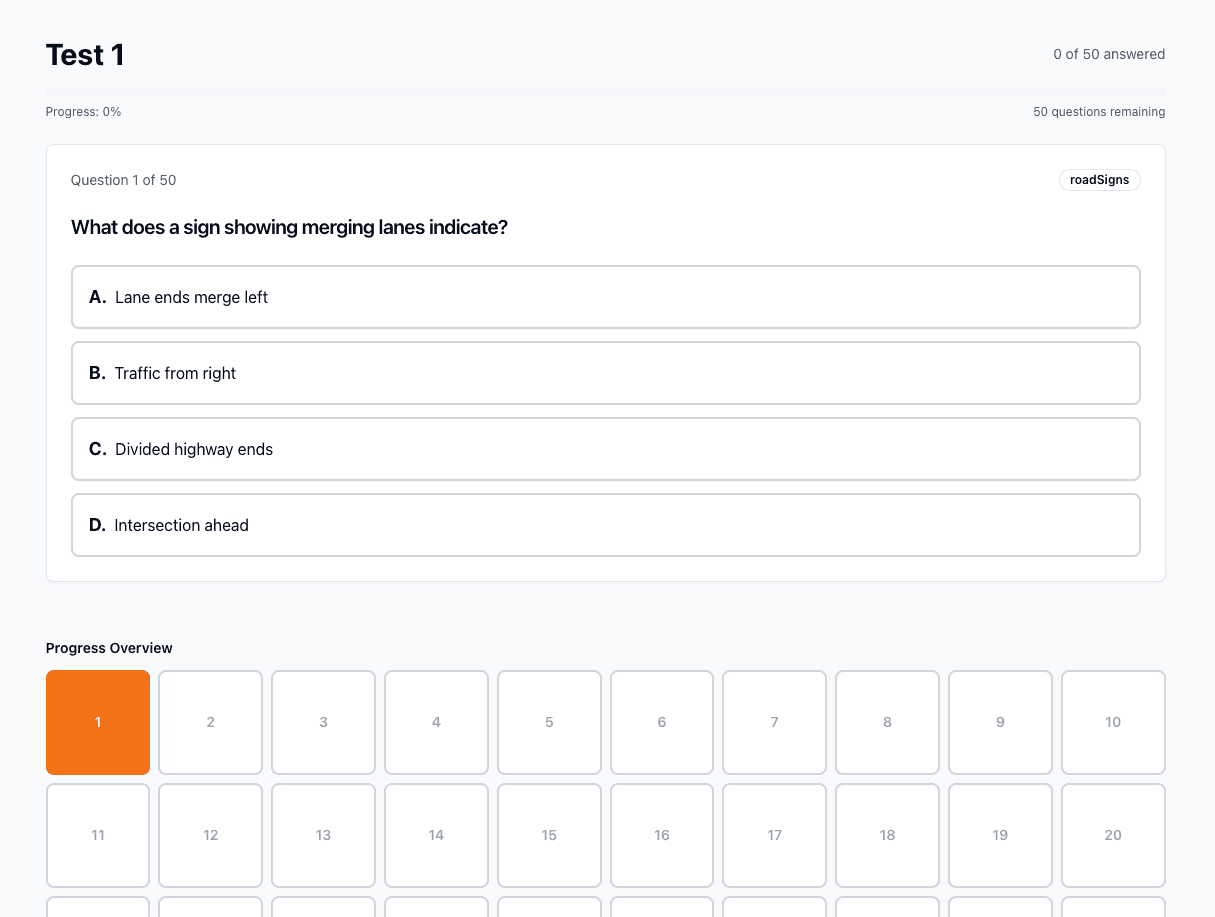 TigerTest desktop practice test