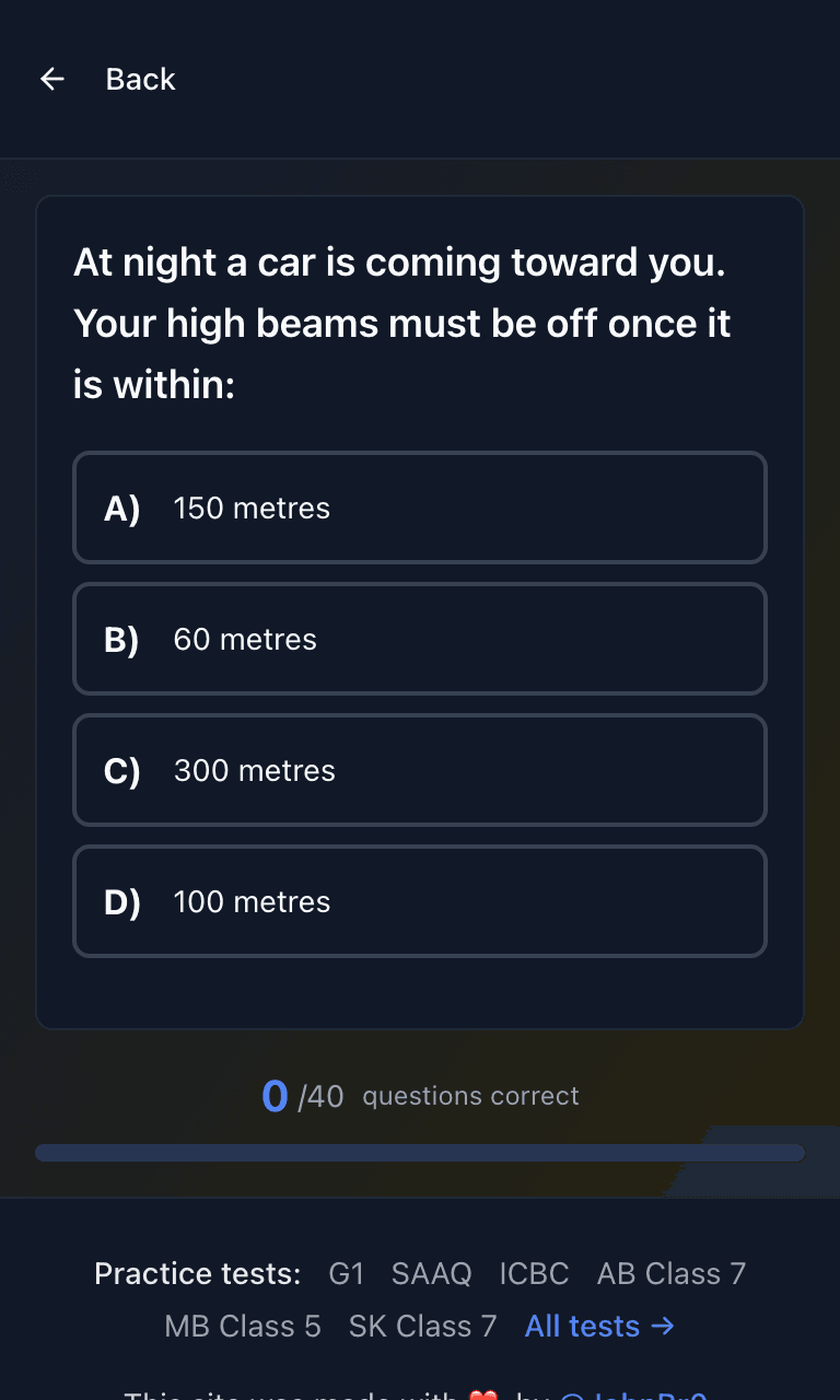 Tigertest NS Class 7 practice test training mode on mobile