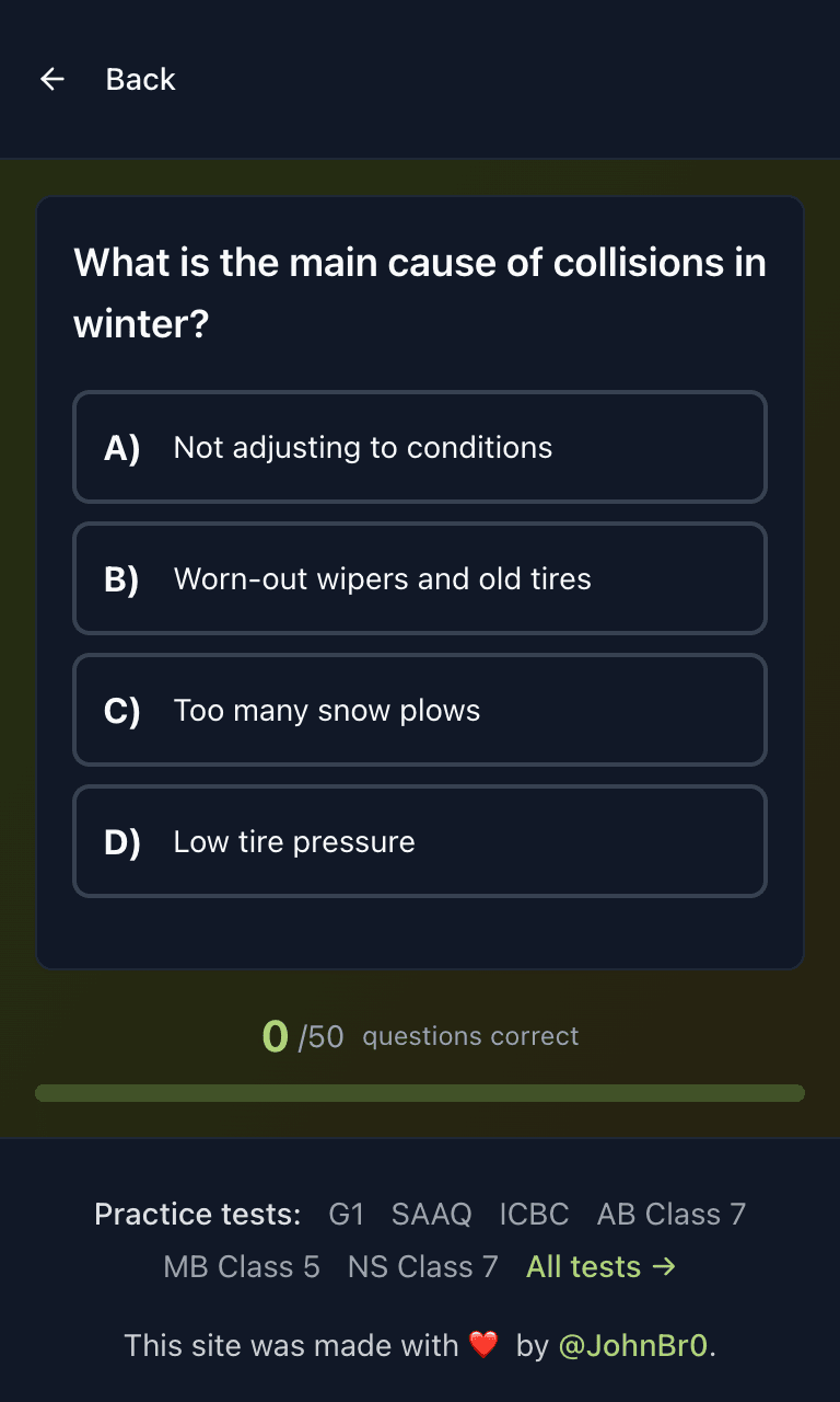 Tigertest SK Class 7 practice test training mode on mobile