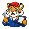 Tiger mascot